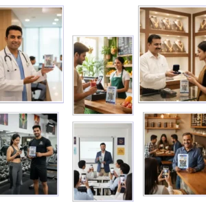 Customizable QR Standee