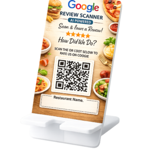Restaurant QR Standee Without Menu